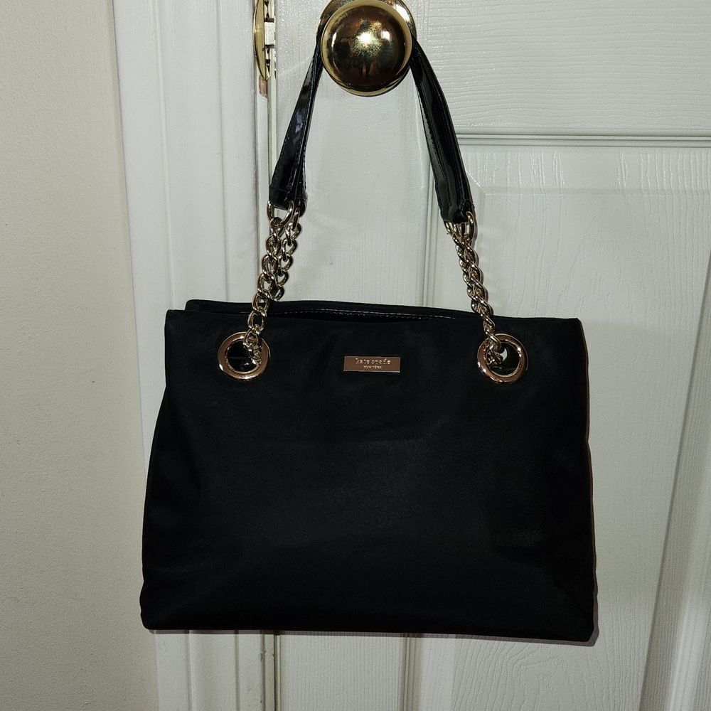 Kate Spade Classic Canvas Tote, Black